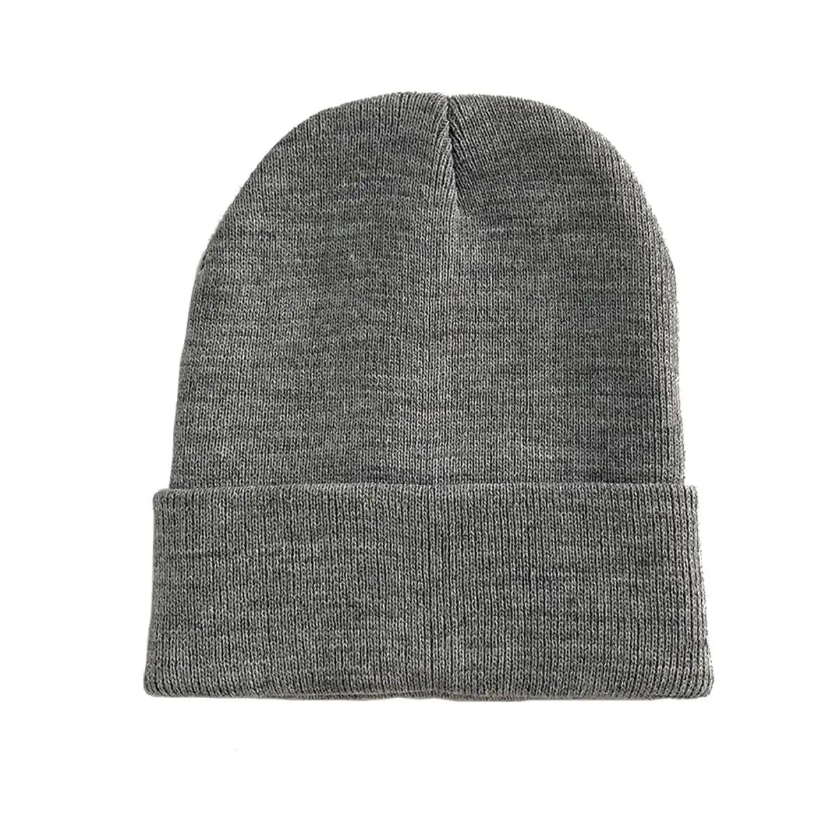 Knit Beanie - Warm Winter Headwear - Unisex & Stylish