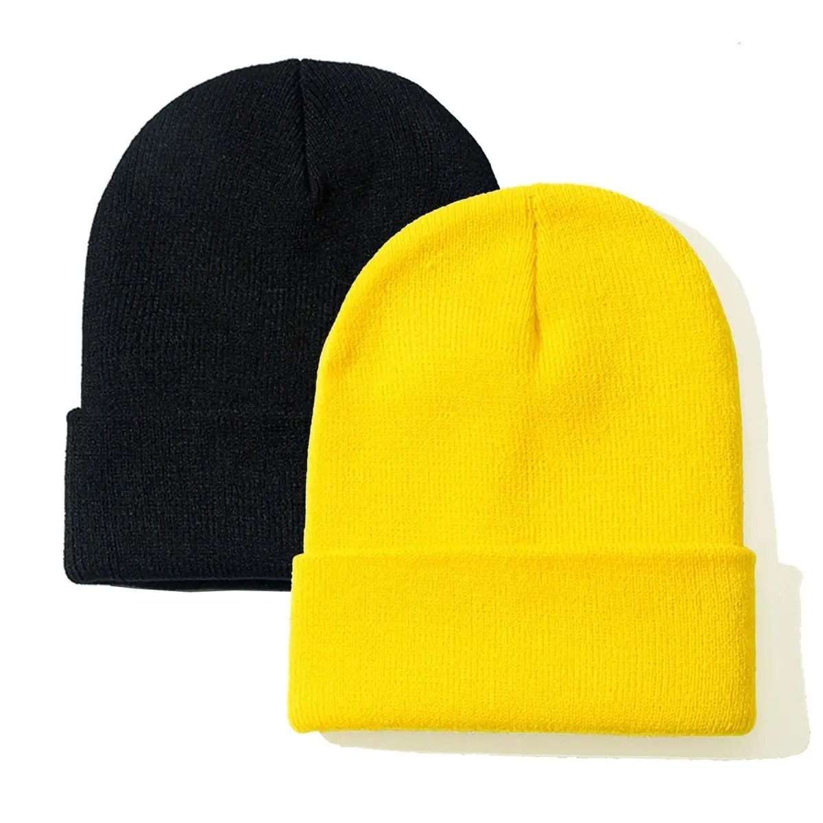 Knit Beanie - Warm Winter Headwear - Unisex & Stylish
