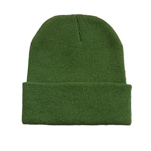 Knit Beanie - Warm Winter Headwear - Unisex & Stylish