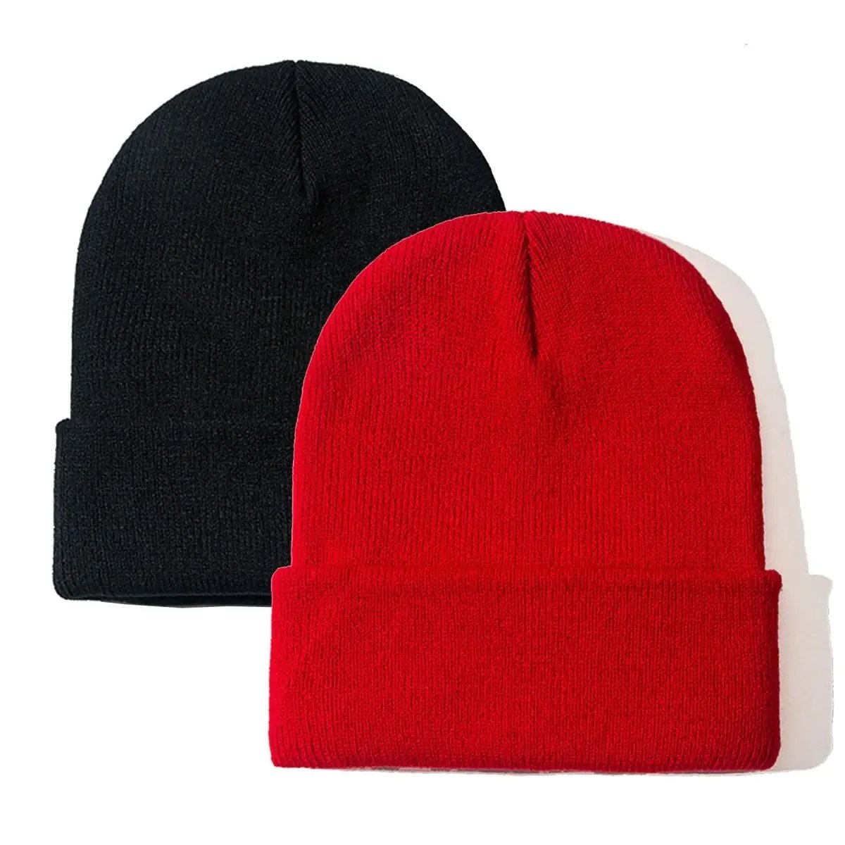 Knit Beanie - Warm Winter Headwear - Unisex & Stylish