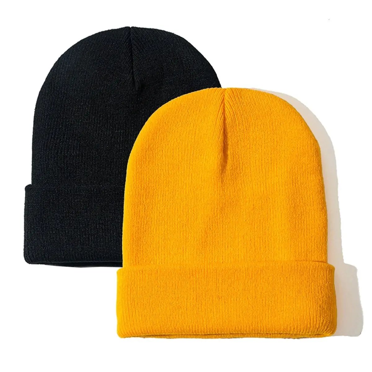 Knit Beanie - Warm Winter Headwear - Unisex & Stylish