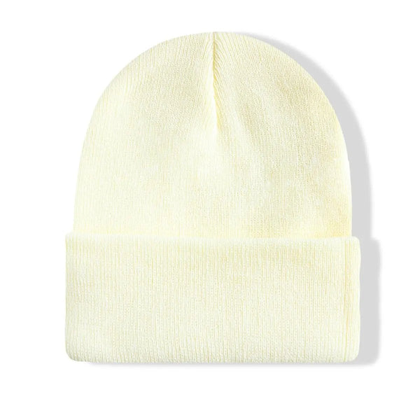 Knit Beanie - Warm Winter Headwear - Unisex & Stylish