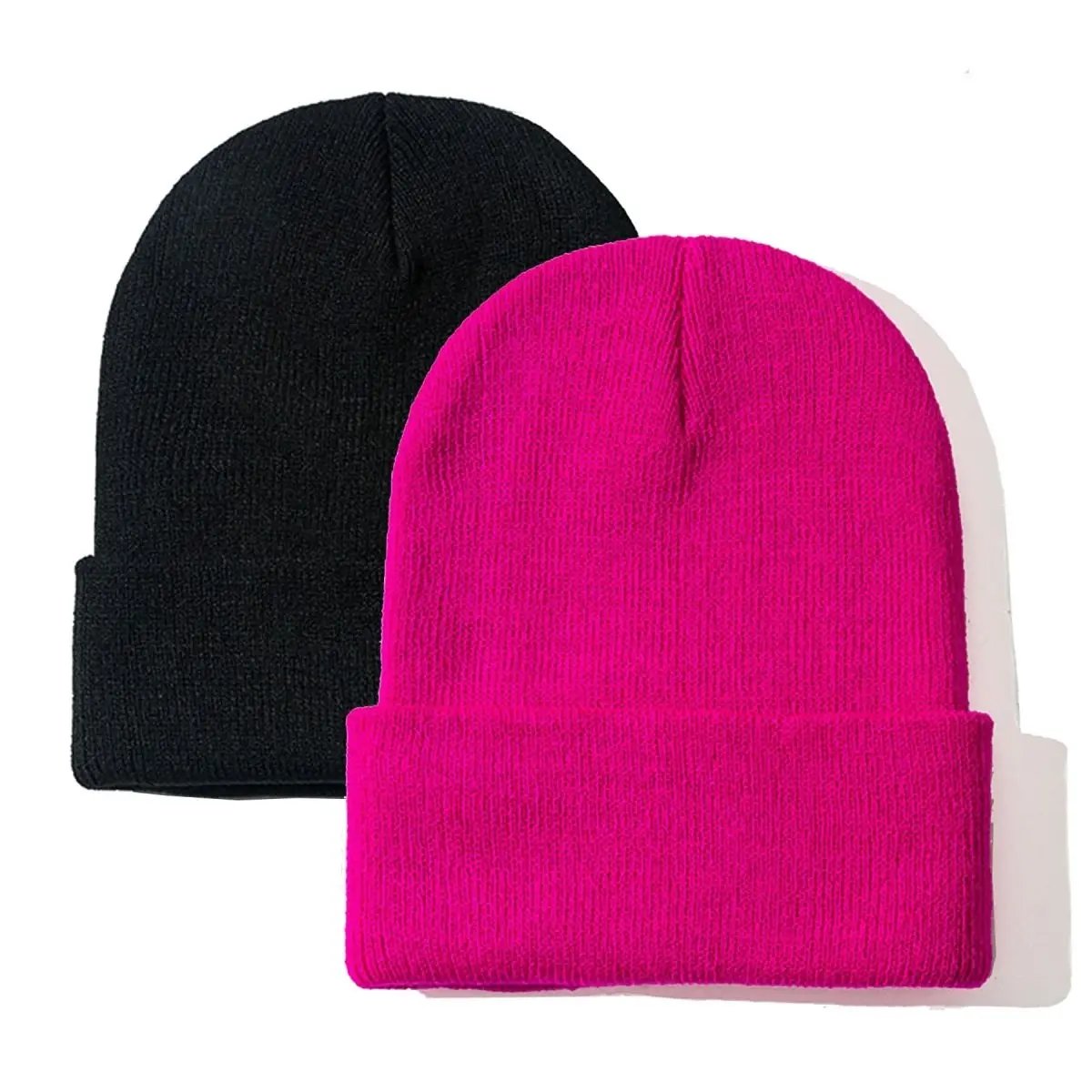 Knit Beanie - Warm Winter Headwear - Unisex & Stylish