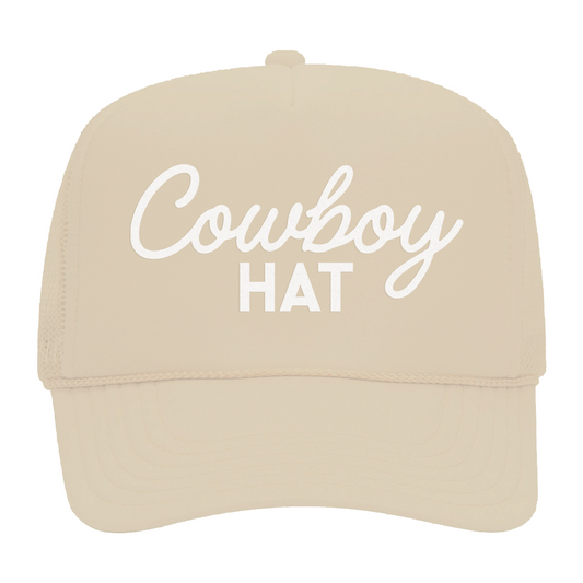 Cowboy Hat Foam Snapback