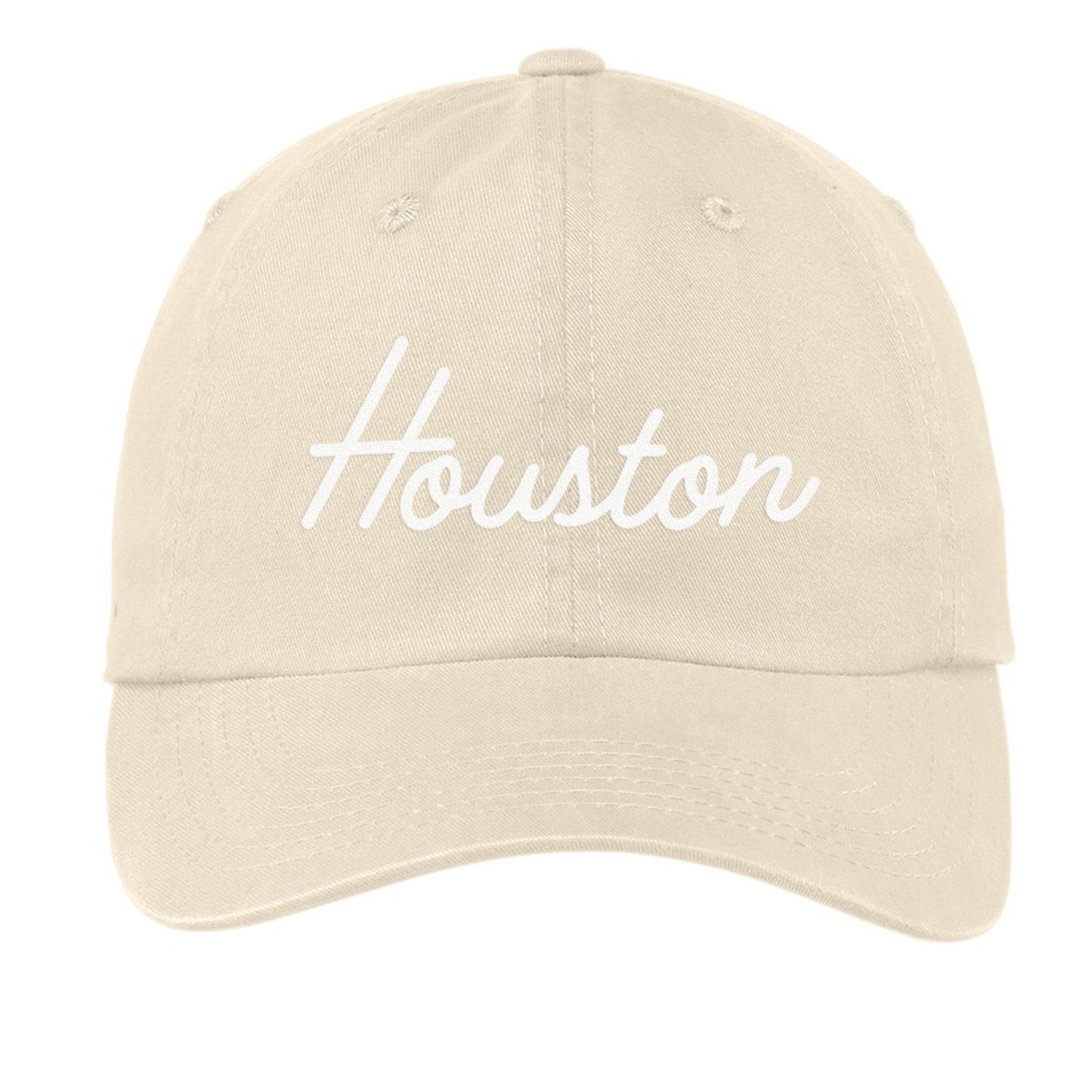 Houston Cursive Baseball Cap V2