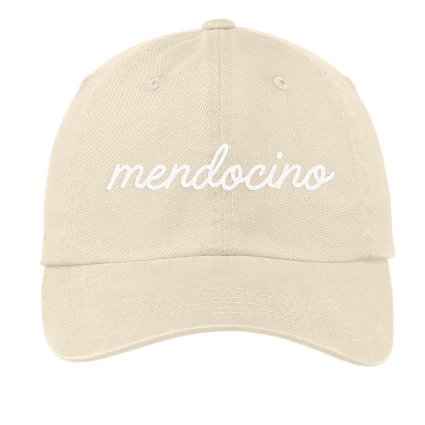 Mendocino Cursive Baseball Cap