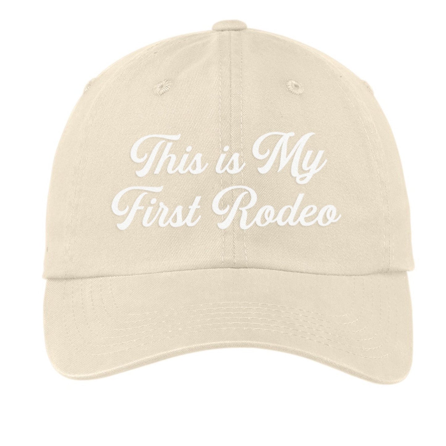 This is My First Rodeo Baseball Cap