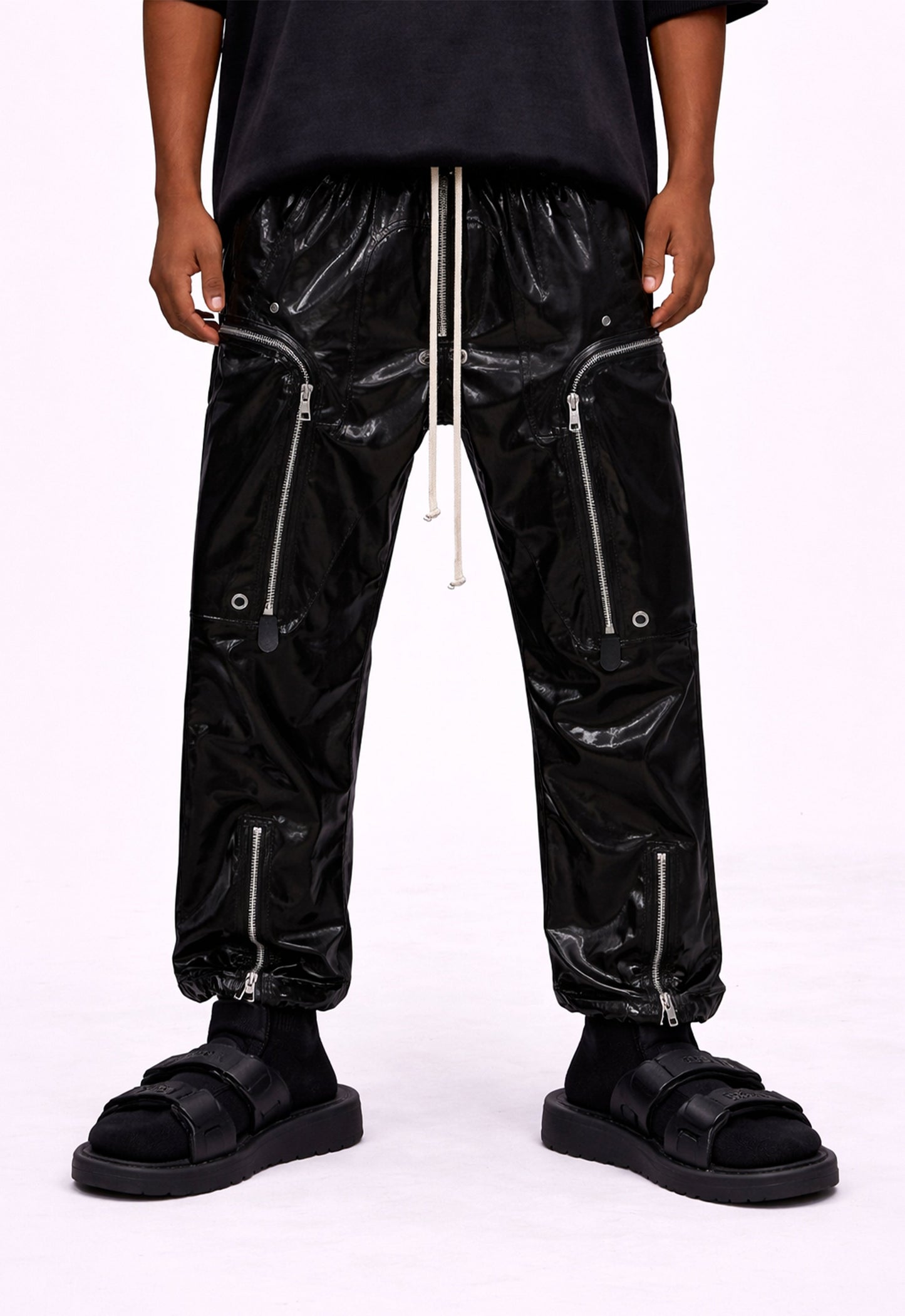NOIR ARCANE ZIP PANTS