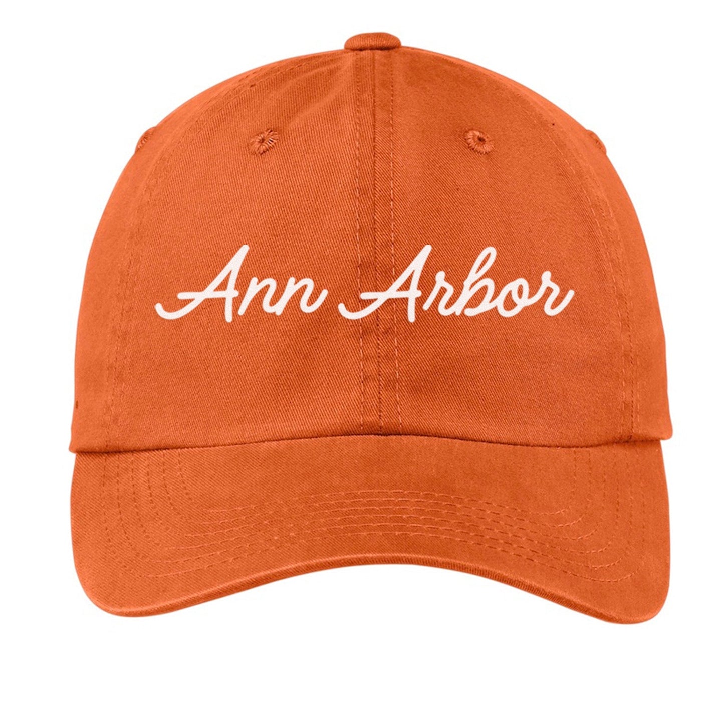 Ann Arbor Cursive Baseball Cap