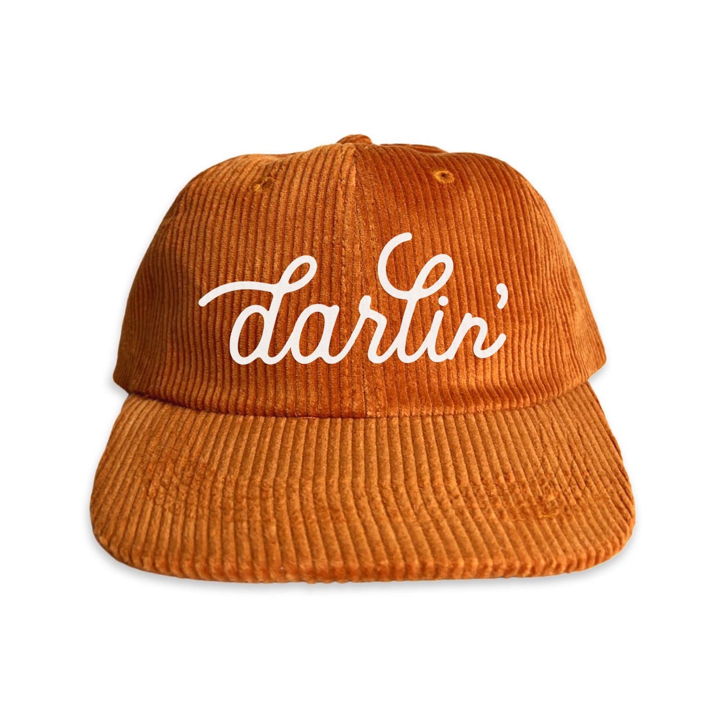 Darlin' Cursive Corduroy Cap