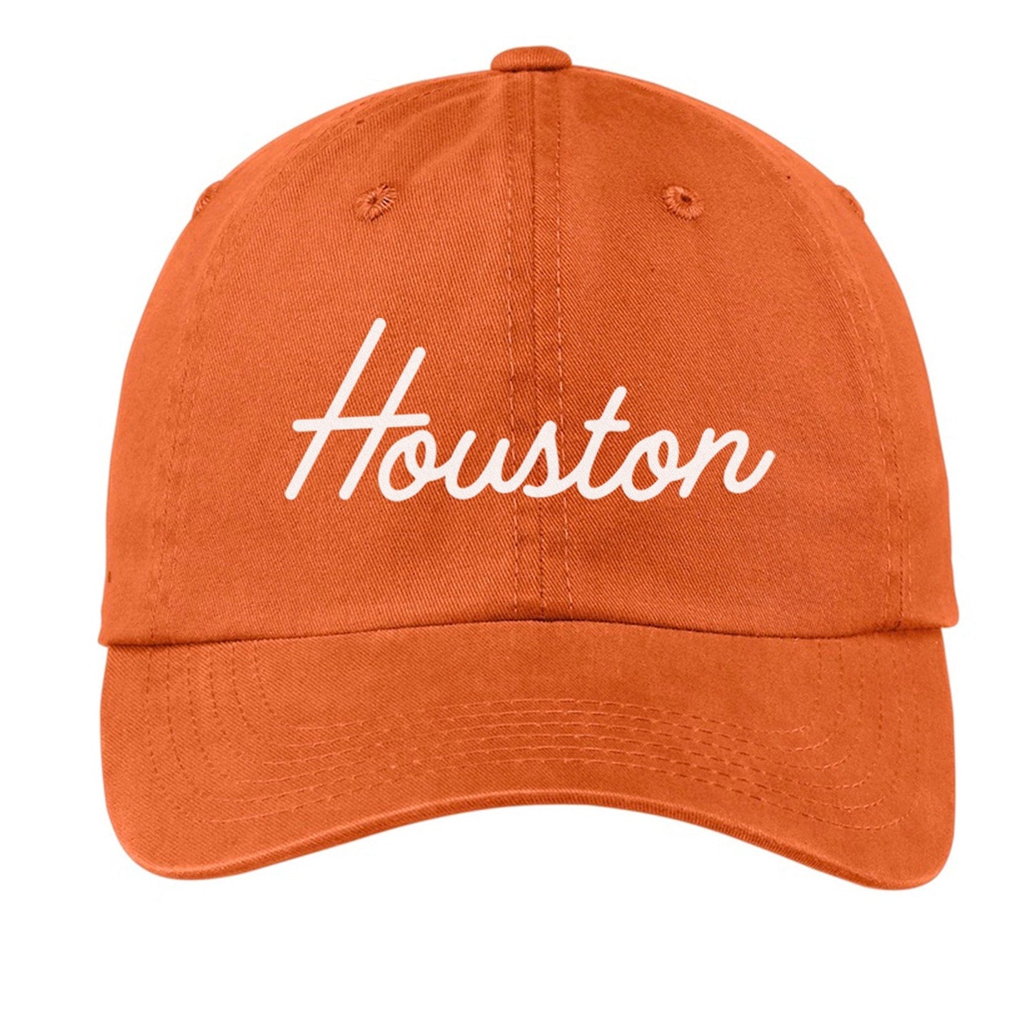 Houston Cursive Baseball Cap V2