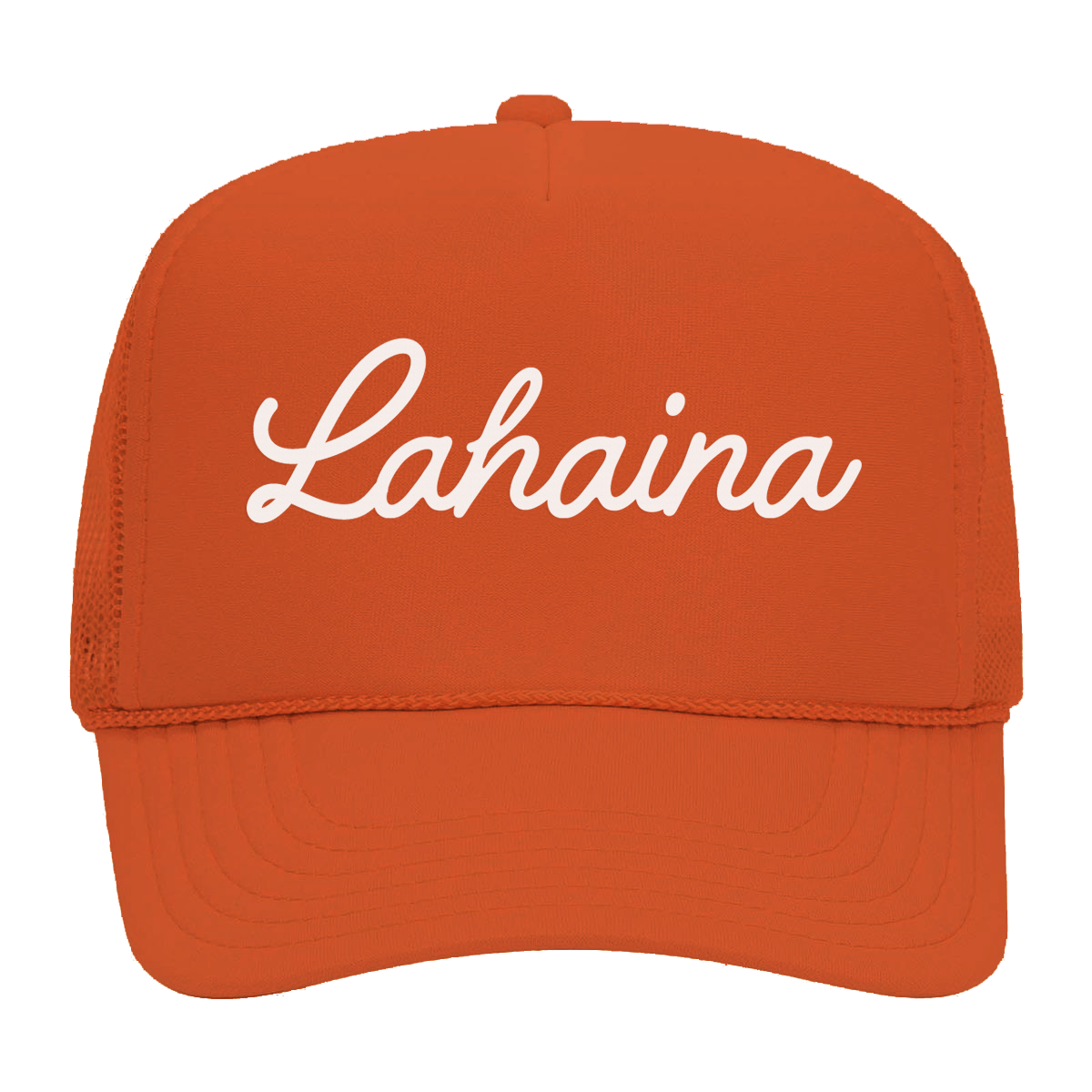 Lahaina Cursive Foam Snapback