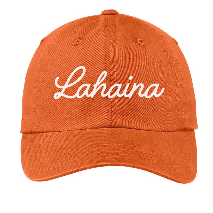 Lahaina Cursive Baseball Cap