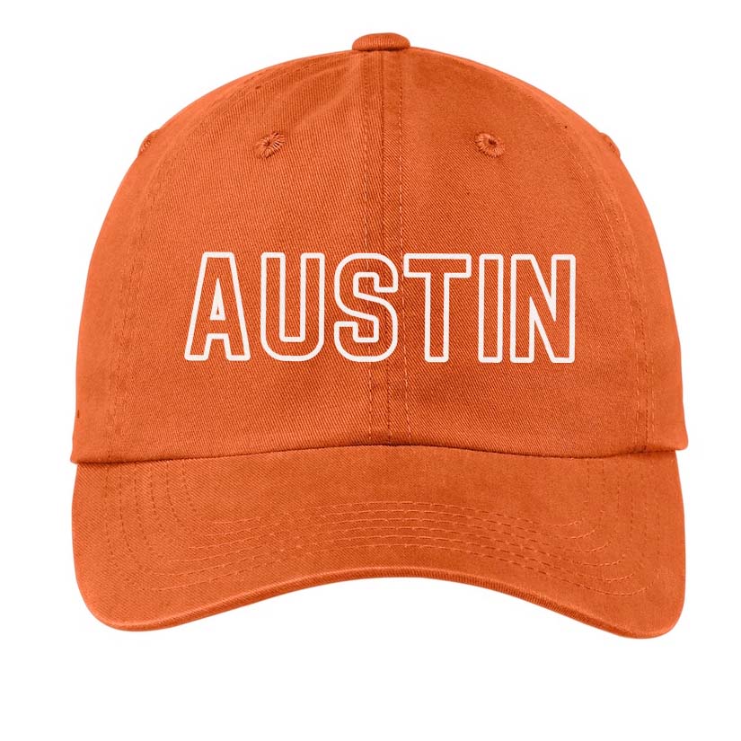 Austin Outline Baseball Cap