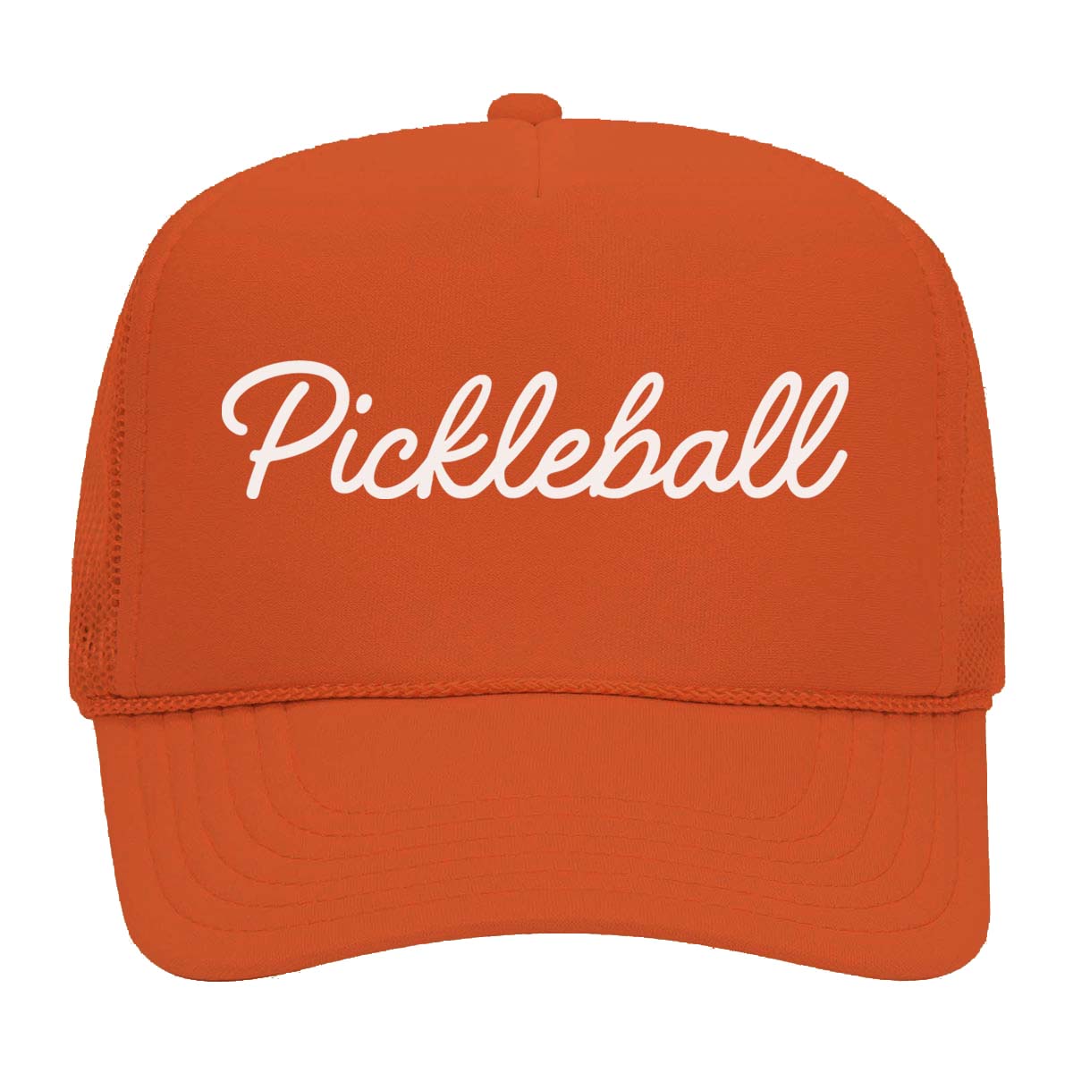 Pickleball Cursive Foam Snapback