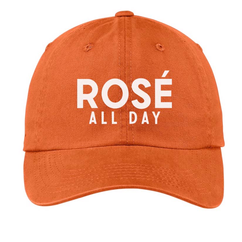 Rosé All Day Baseball Cap
