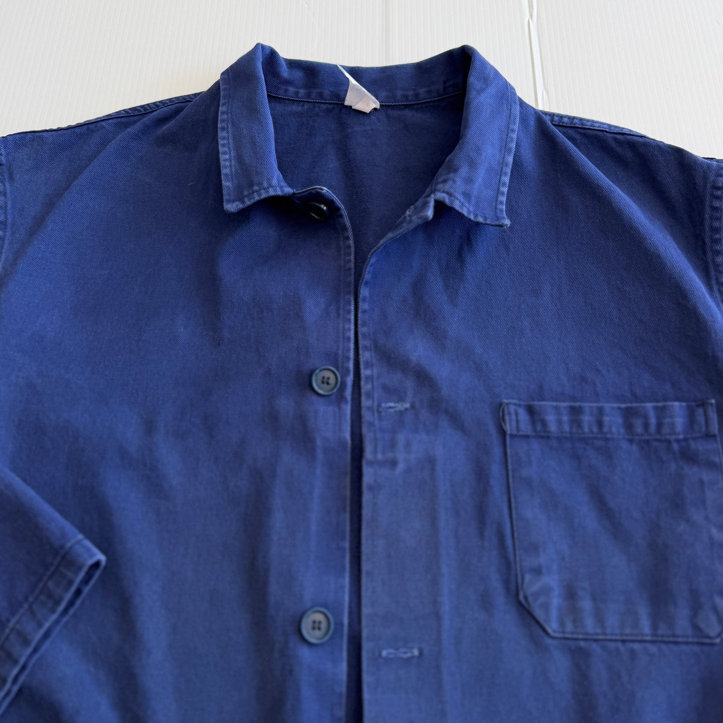 Vintage Blue European Work Jacket - Fits Women's 3XL