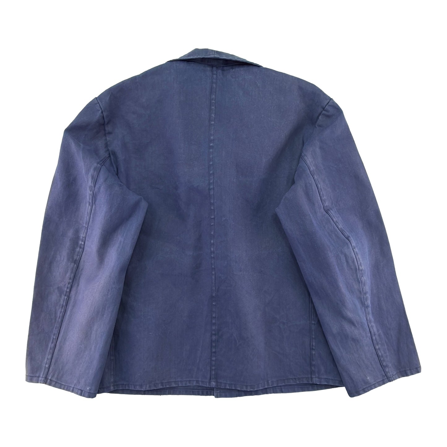 Vintage Blue French Work Jacket - Men's Large / Women's XL