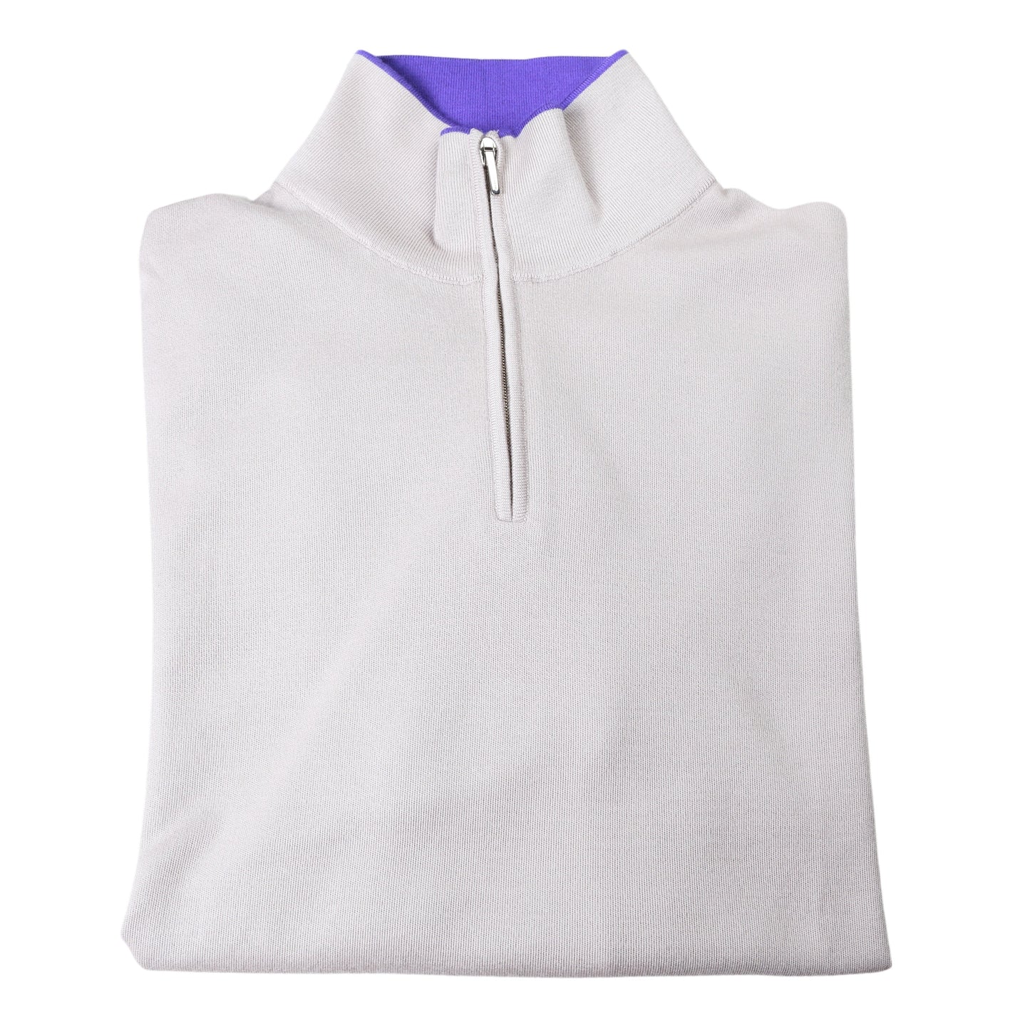 Manrico Cashmere Quarter-Zip Mock Neck Sweater