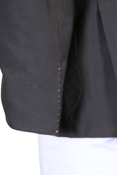 Kiton Solid Cotton-Cashmere Sport Jacket