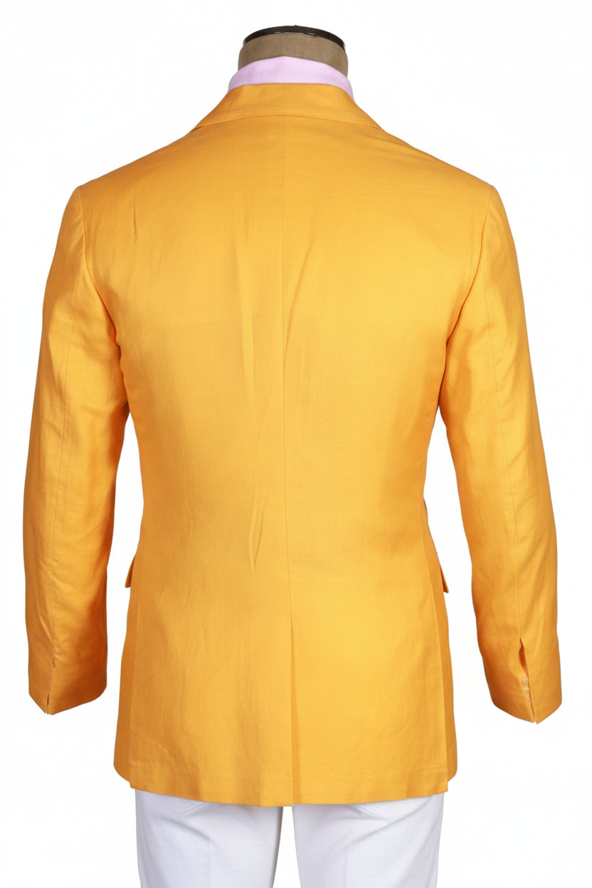 Kiton Birdseye Cotton-Linen Sport Jacket