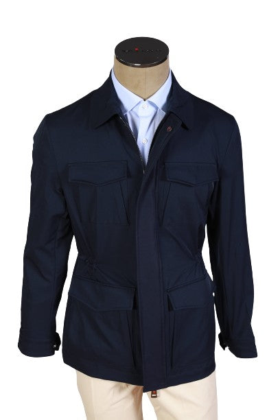 Kired by Kiton Solid Nylon Jacket