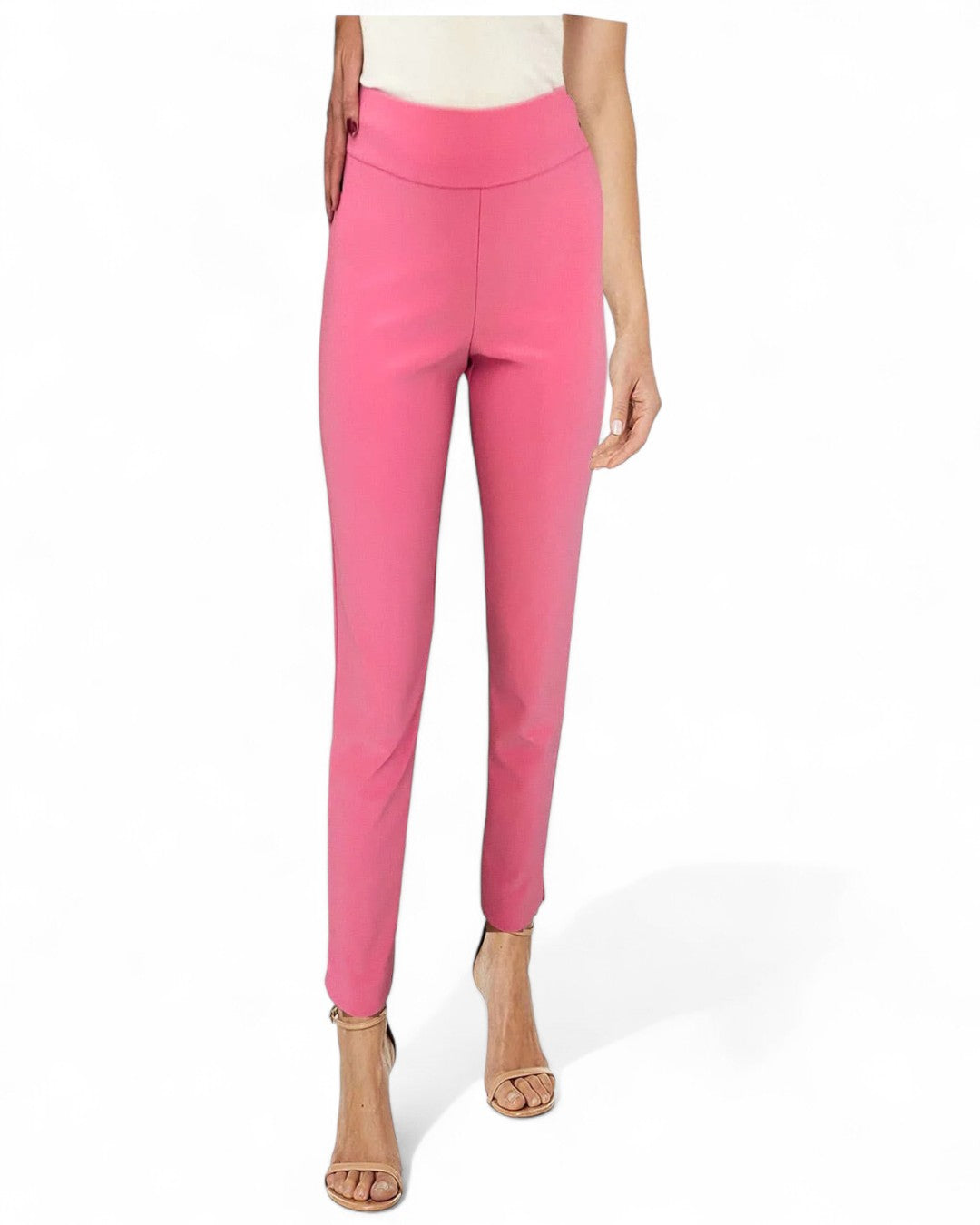 Krazy Larry P21 Microfiber Straight Leg Pant - Bubble Gum