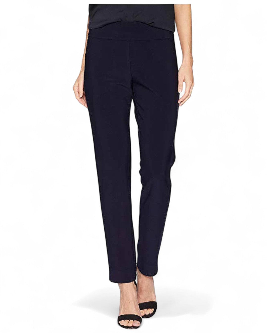 Krazy Larry P21 Microfiber Straight Leg Pant - Navy