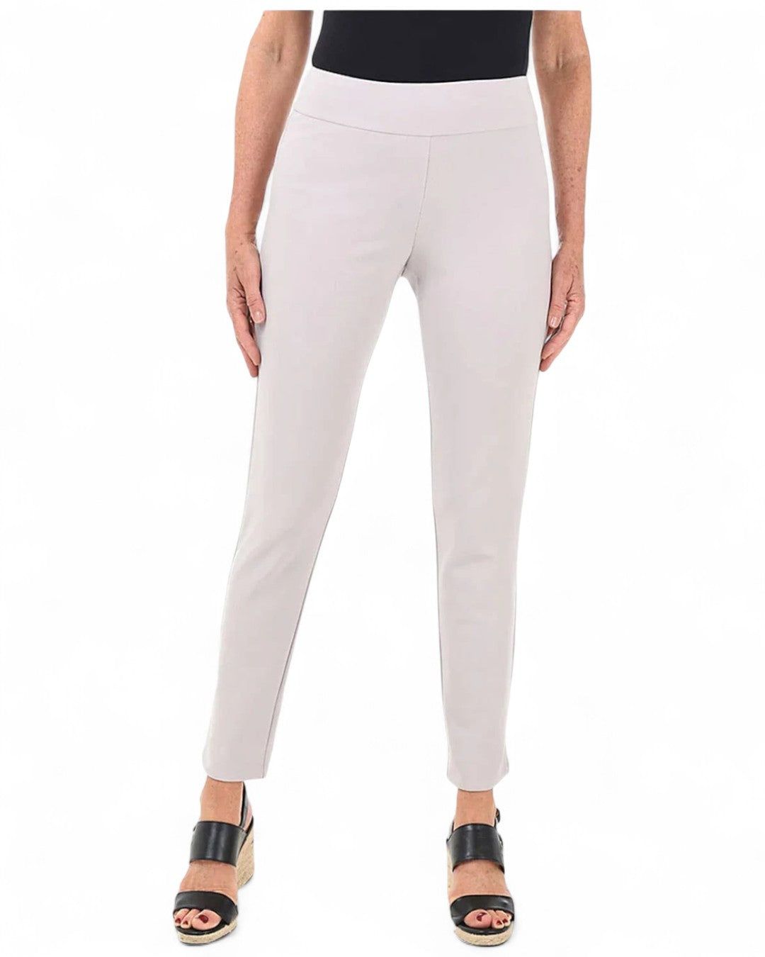 Krazy Larry P21 Microfiber Straight Leg Pant - Steel