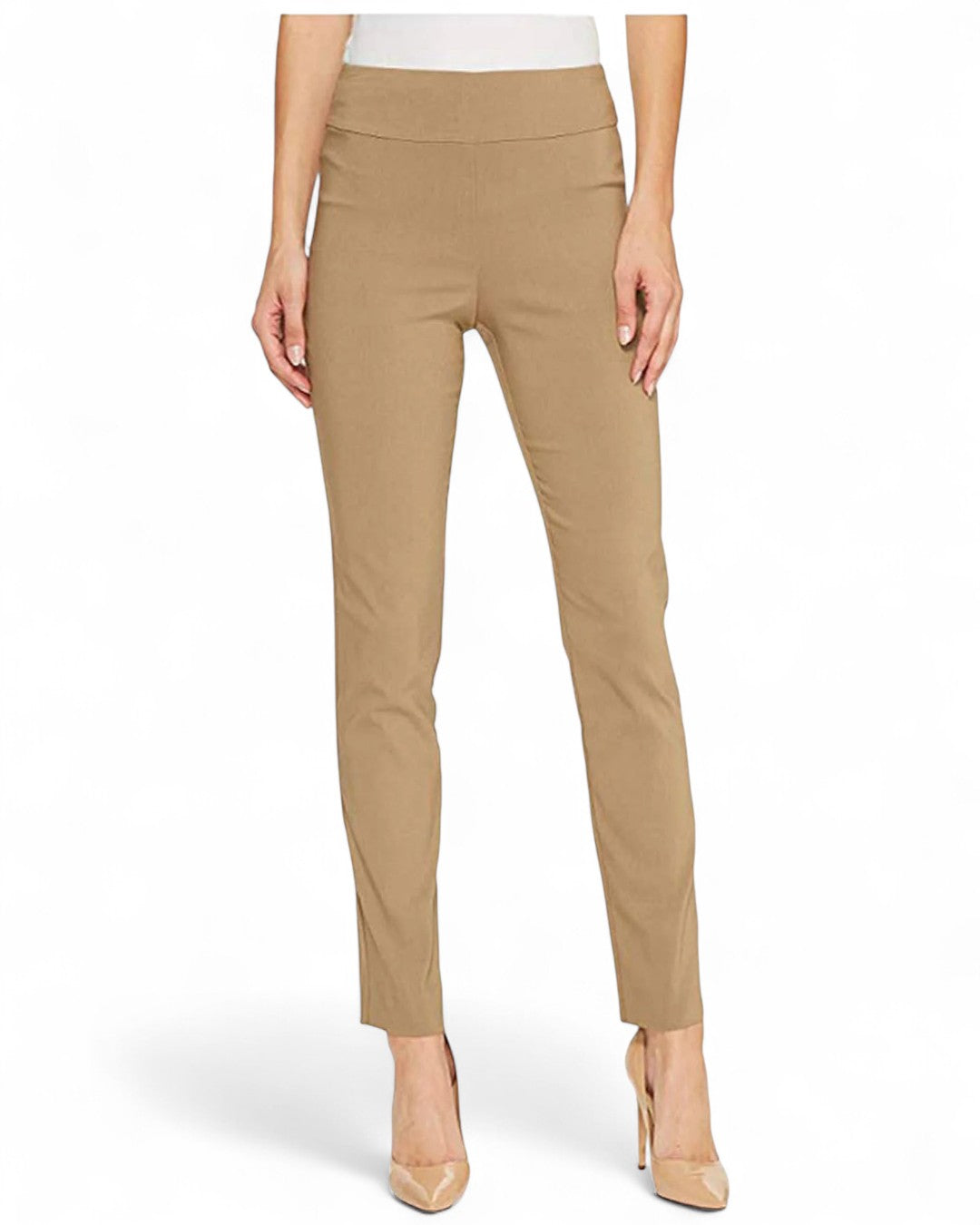 Krazy Larry P507 Pull on Pant - Taupe