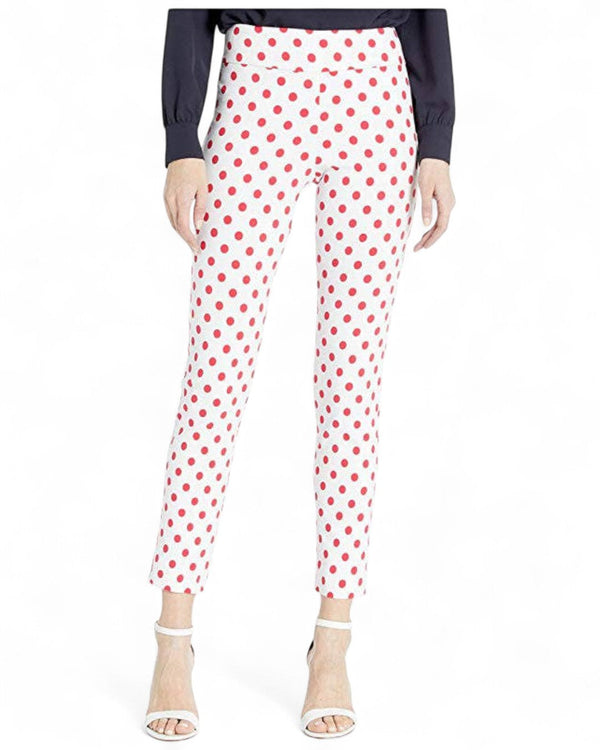 Krazy Larry P507 Pull on Pant - Watermelon Polka Dots