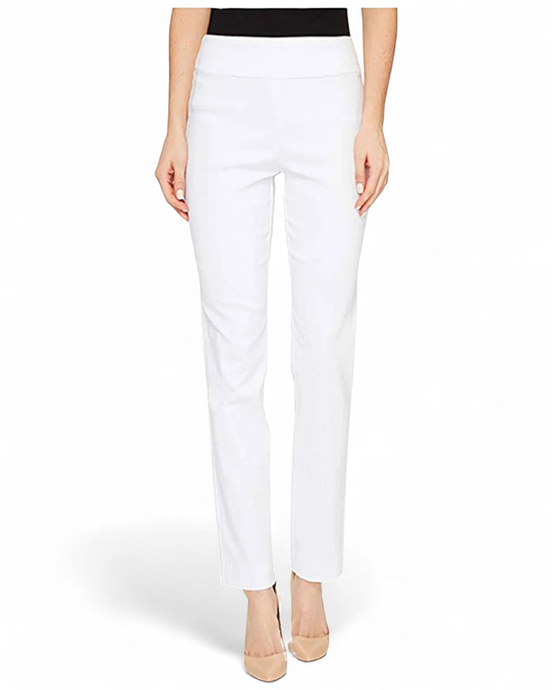 Krazy Larry P507 Pull on Pant - White