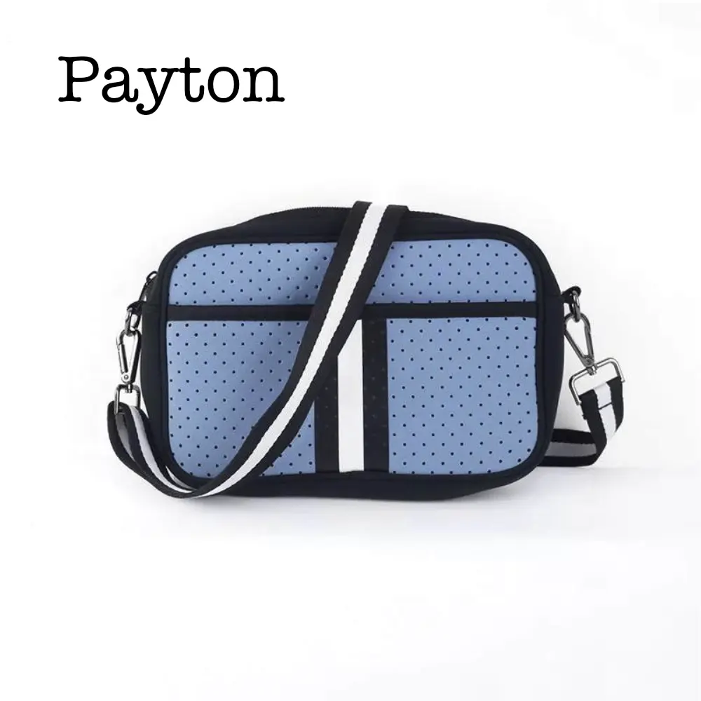 Neoprene Crossbody Bag - Lightweight & Compact - Women's Travel
