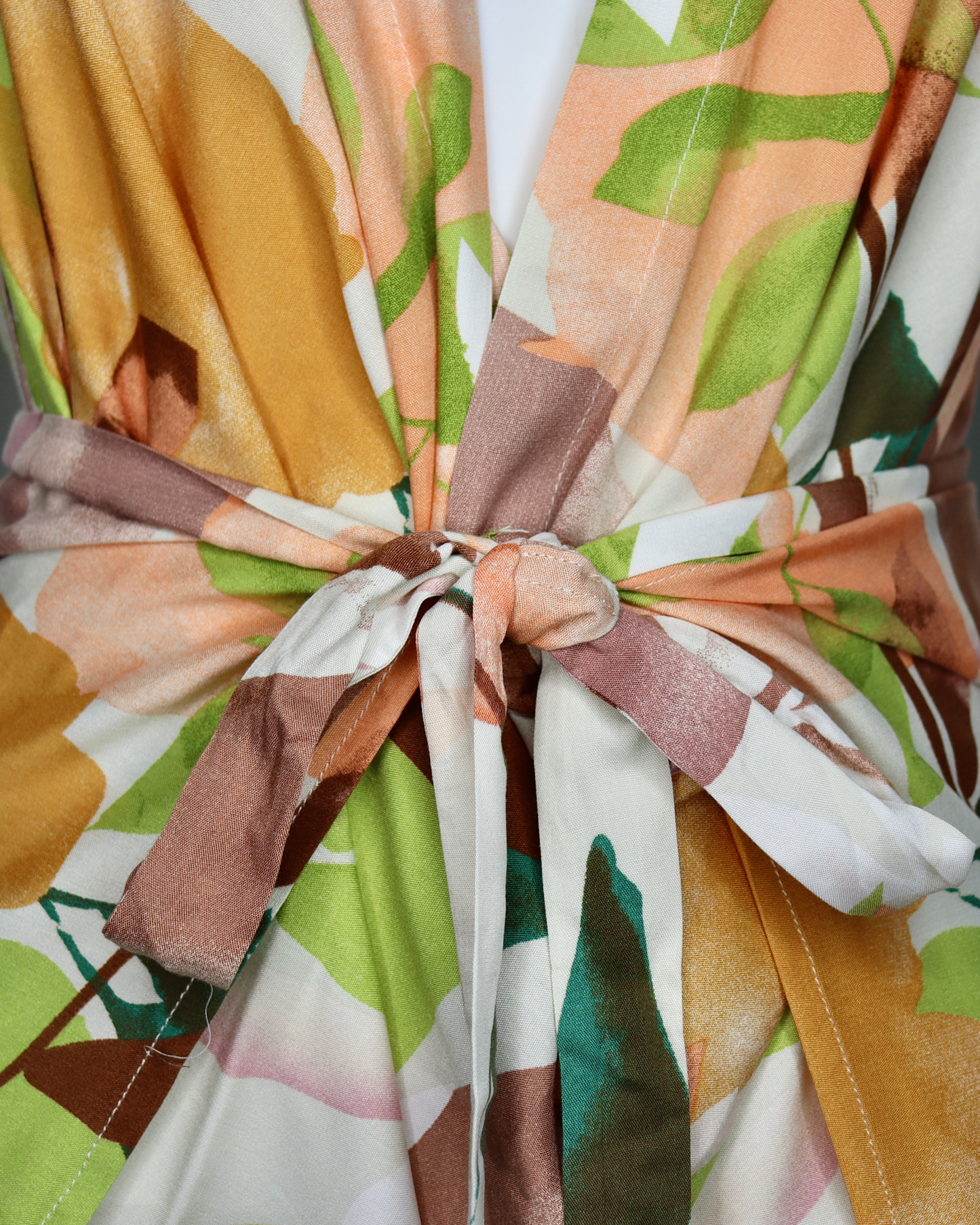 Pant to Jumpsuit - Peach Floral