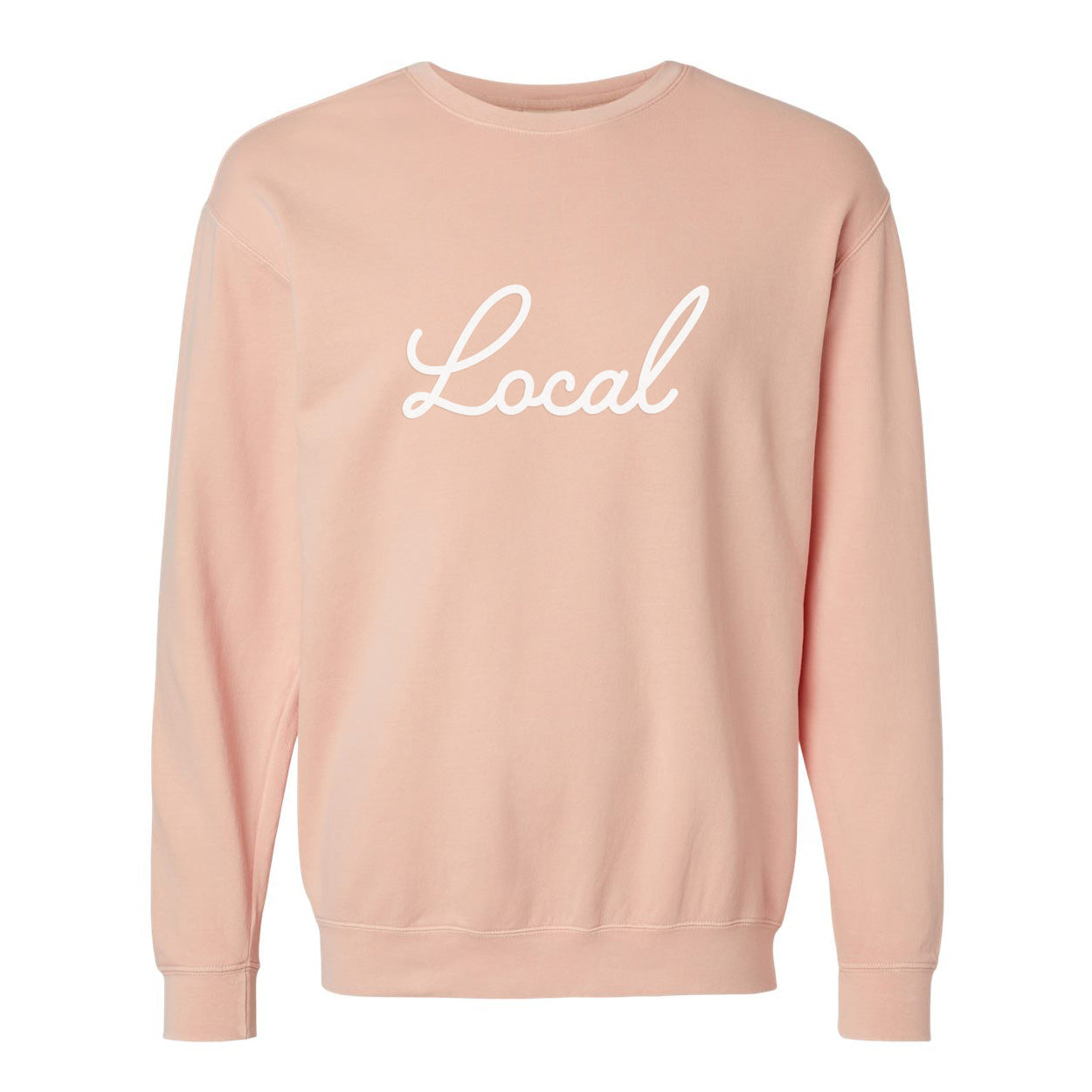 Local Cursive Washed Sweatshirt