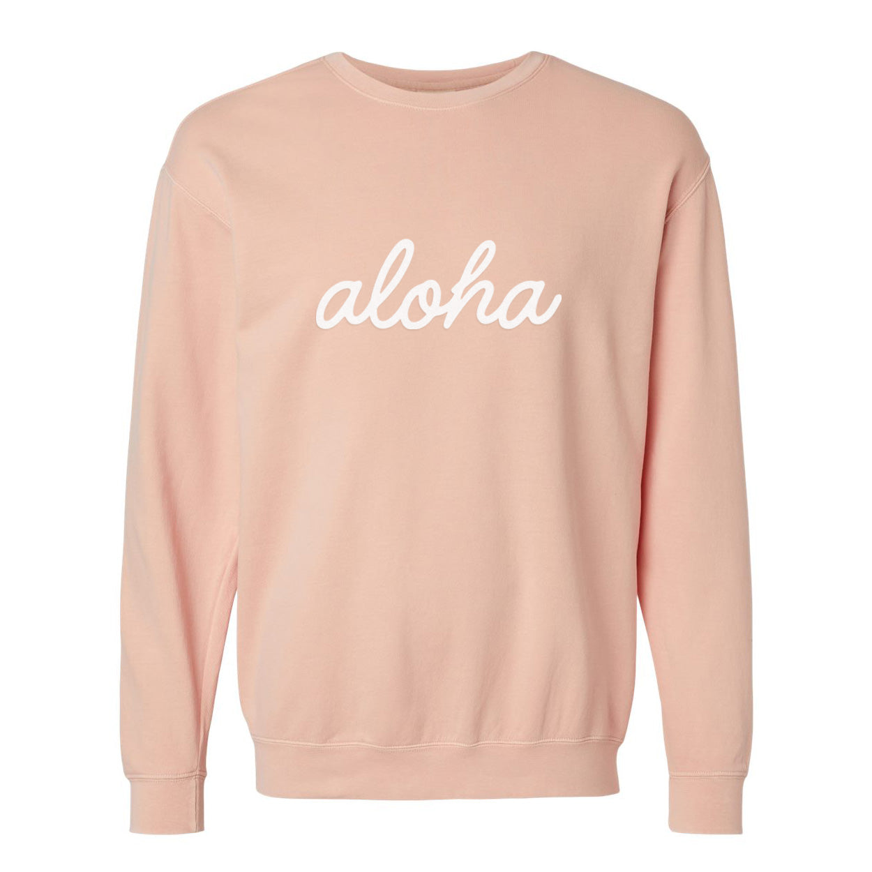 Aloha Cursive Washed Sweatshirt