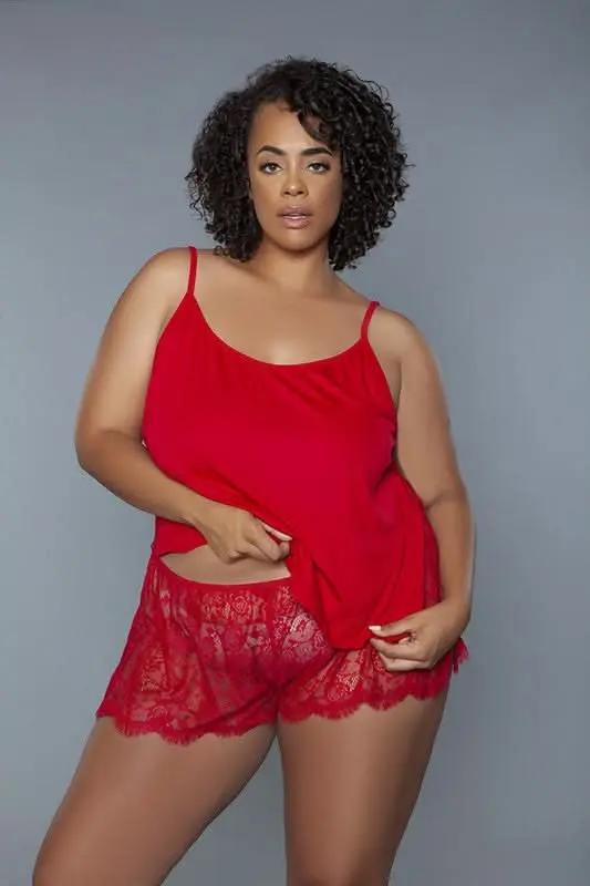 Premium BE WICKED Peyton Set Black, Women's Lingerie, Size Small