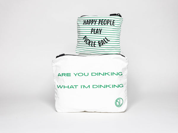Pickleball Organizer Bag-Happy People Play Pickleball