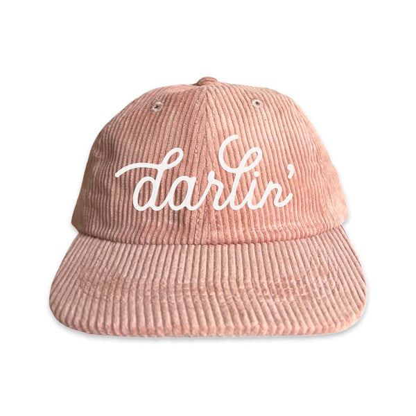 Darlin' Cursive Corduroy Cap