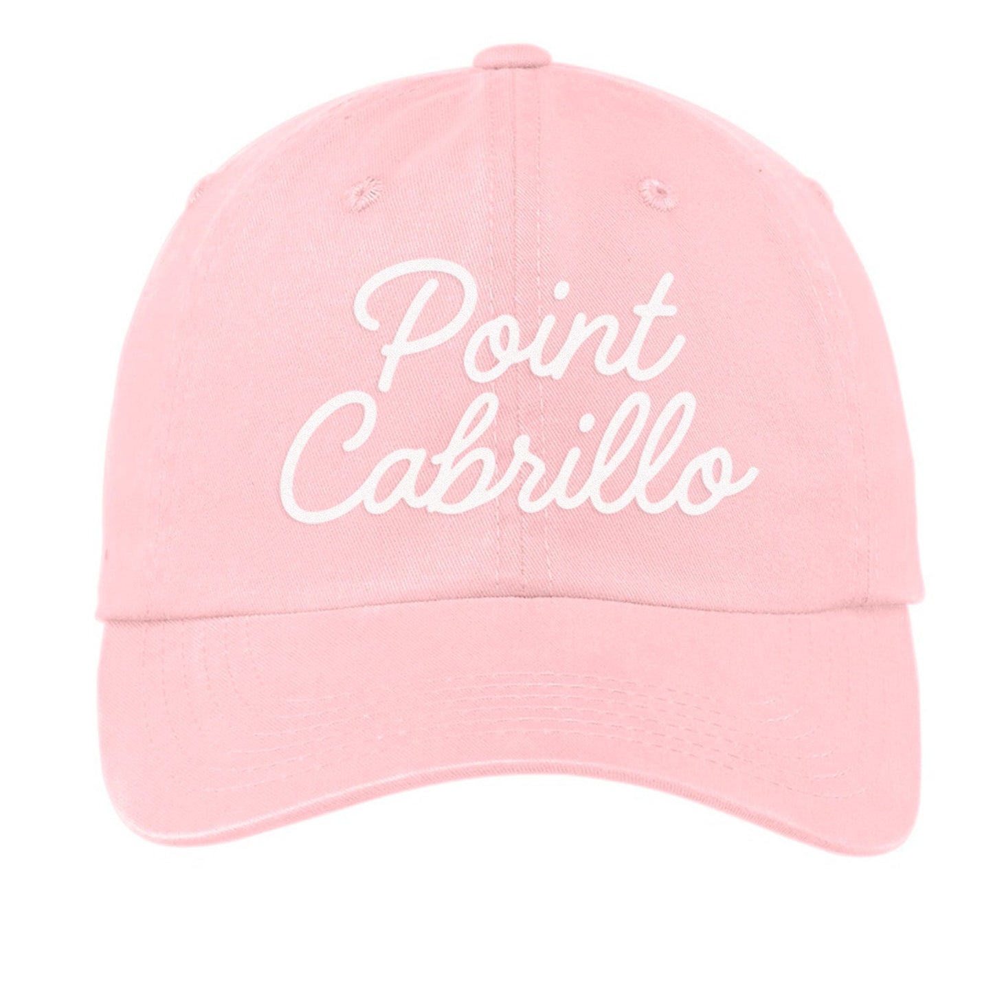 Point Cabrillo Cursive Baseball Cap