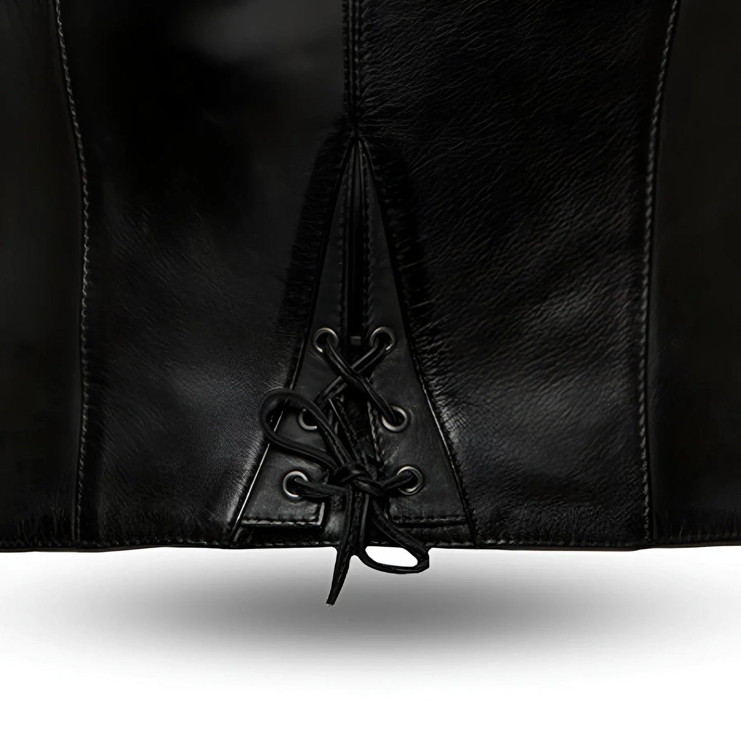 Savannah Women's Western Style Motorcycle Leather Vest