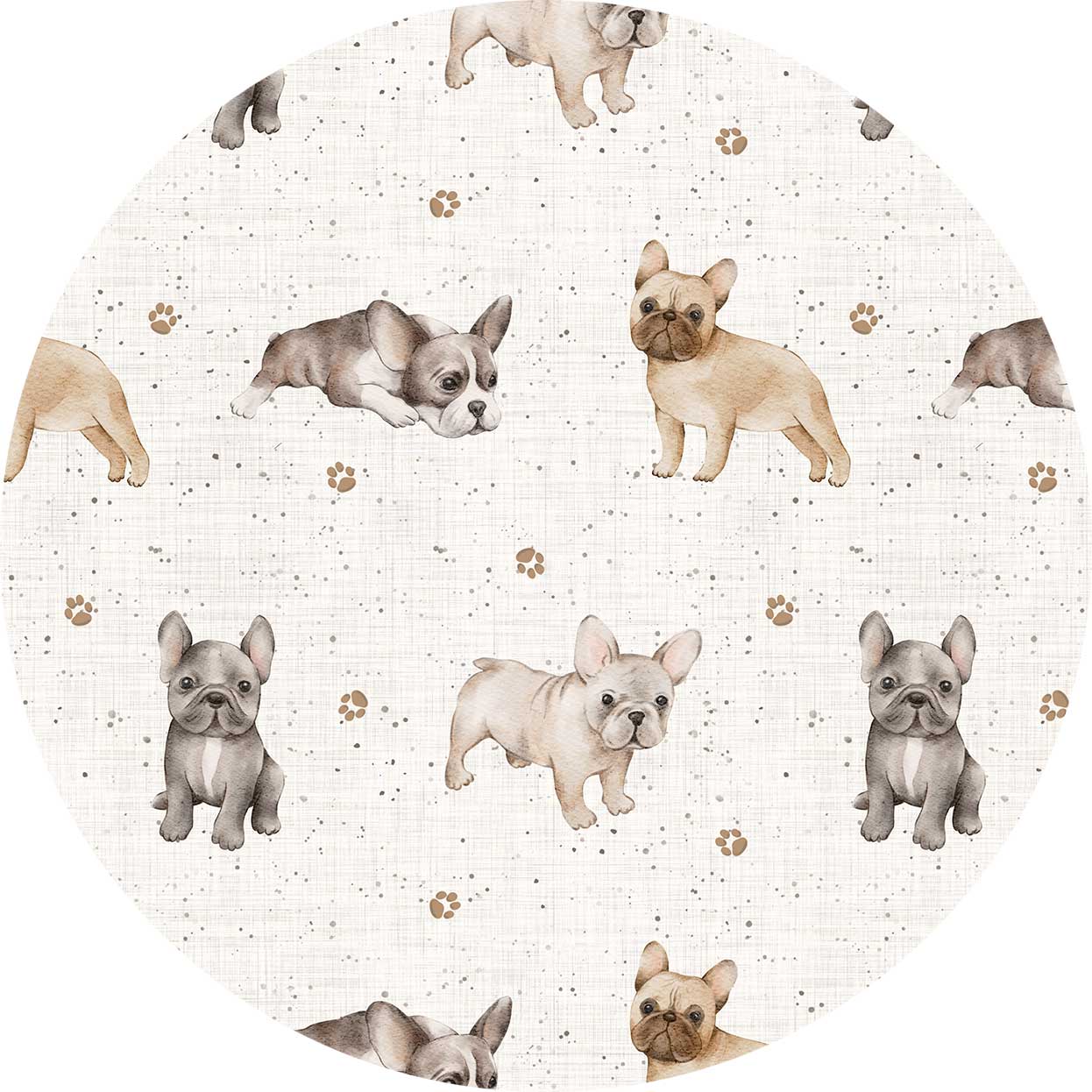 Charlie Play Frenchie Friends - Bamboo Lyocell Zippy Romper