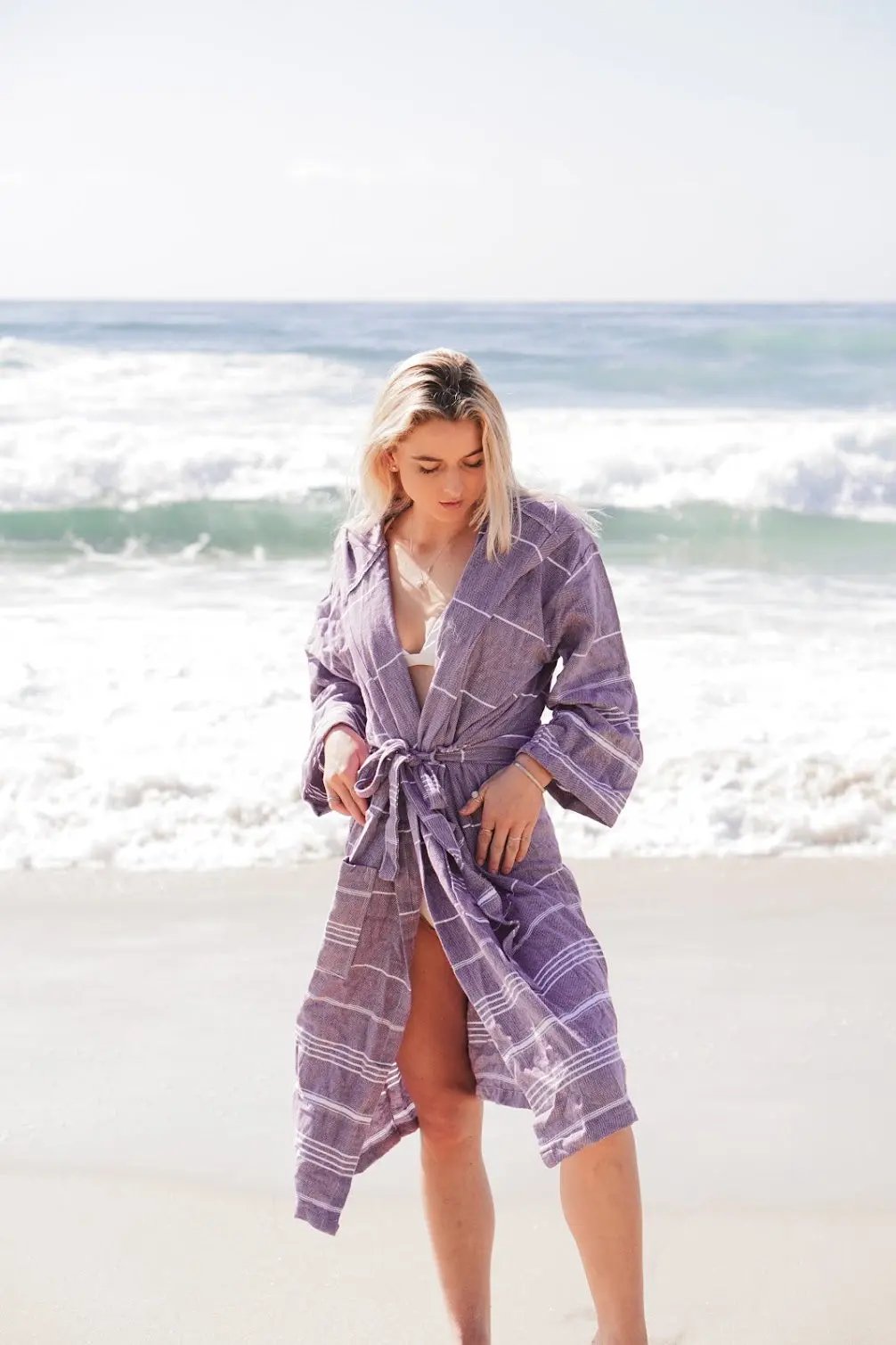 Bathrobe - Turkish Cotton Cozy - Unisex Loungewear