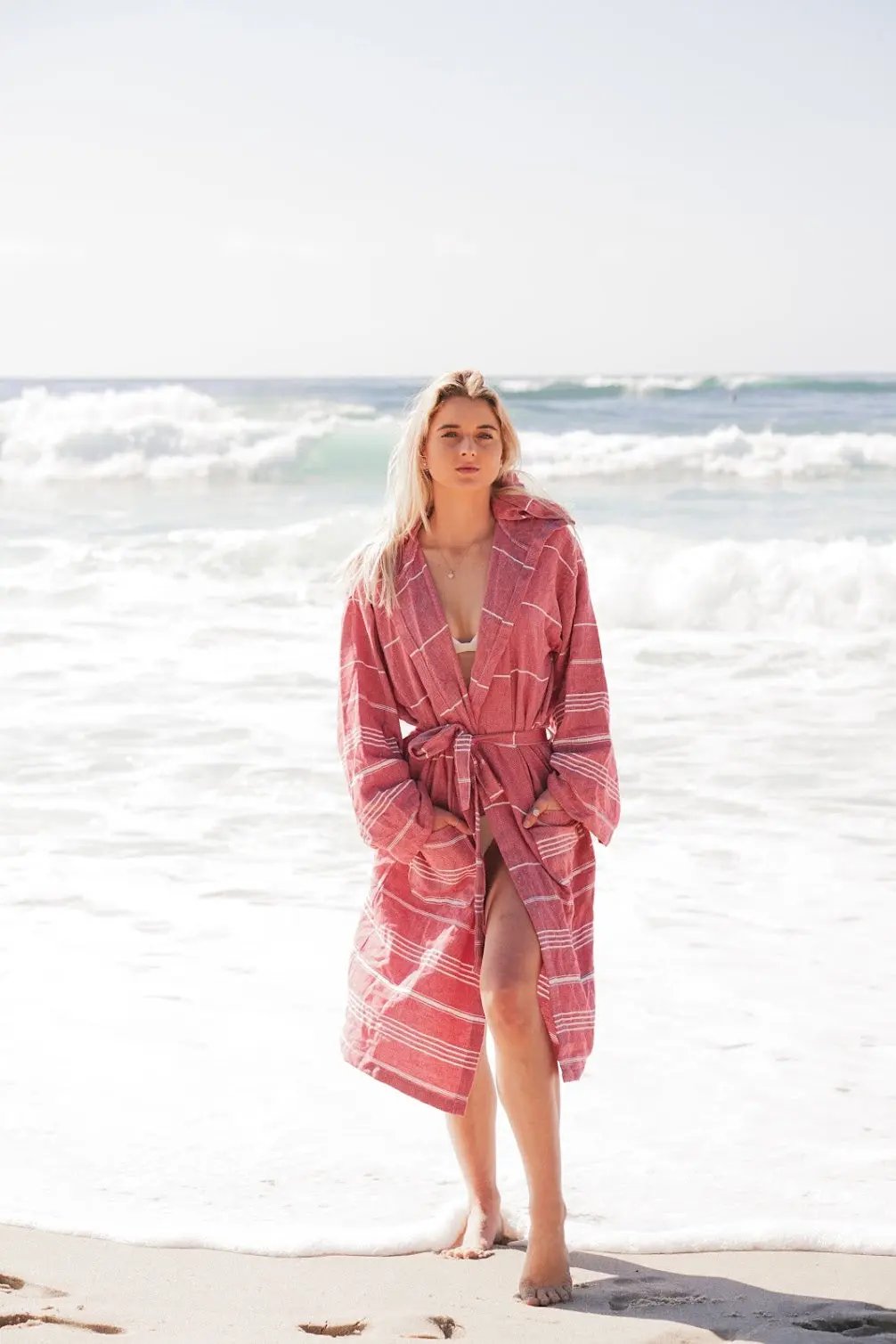 Bathrobe - Turkish Cotton Cozy - Unisex Loungewear