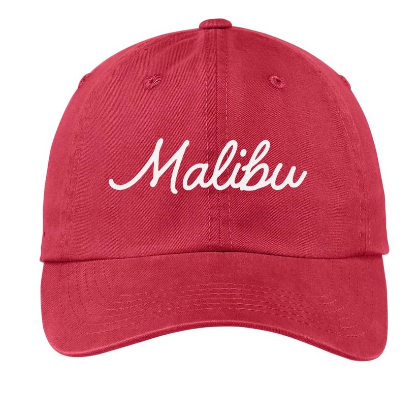 Malibu Cursive Baseball Cap