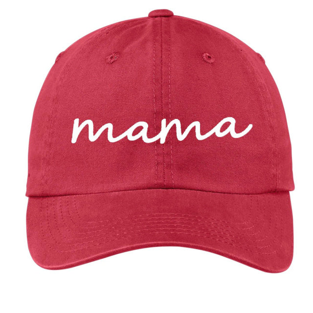 Mama Cursive Baseball Cap