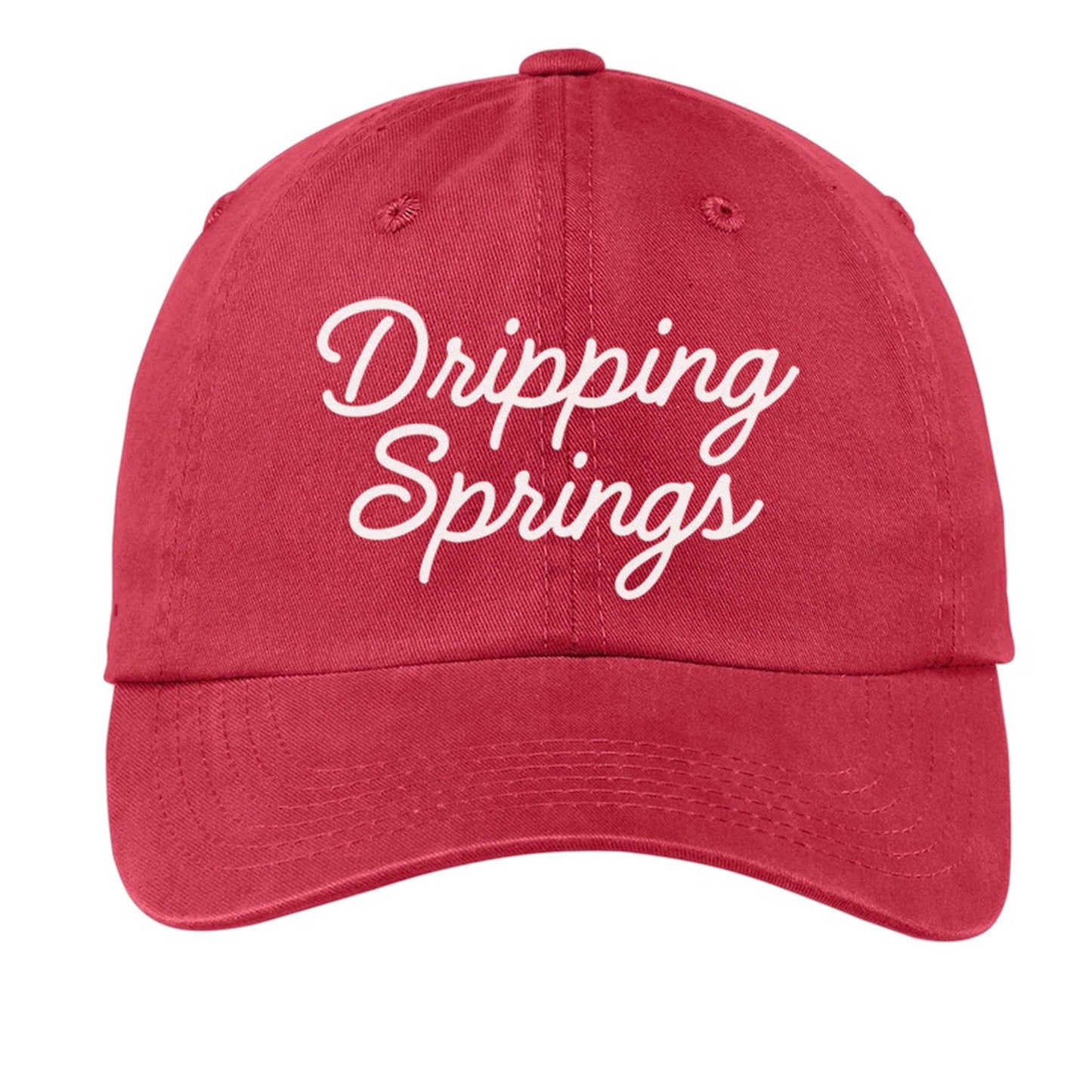 Dripping Springs Cursive Baseball Cap