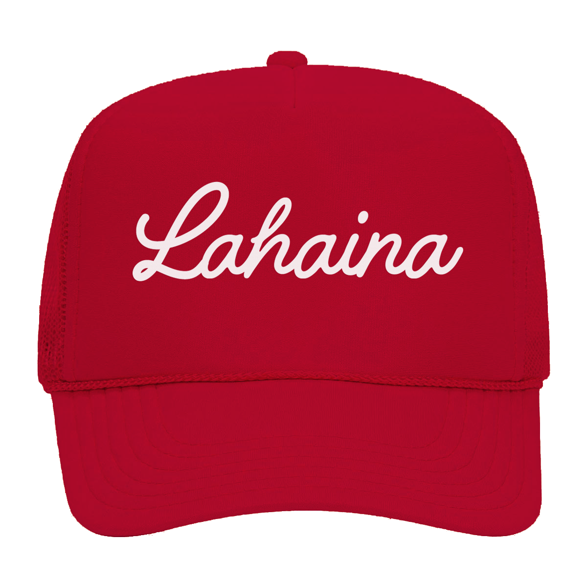 Lahaina Cursive Foam Snapback