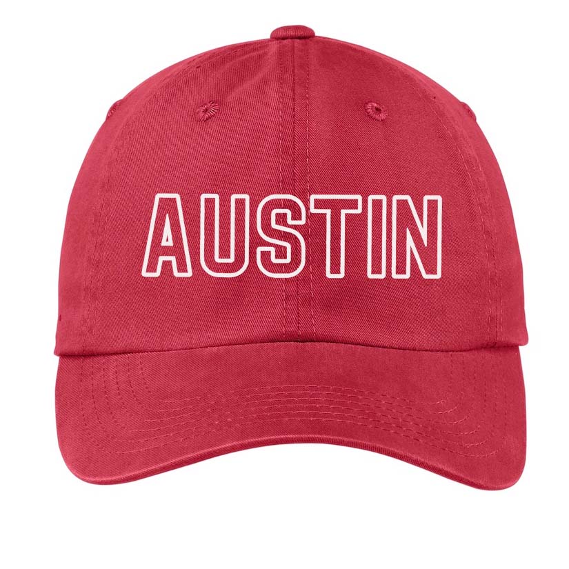 Austin Outline Baseball Cap