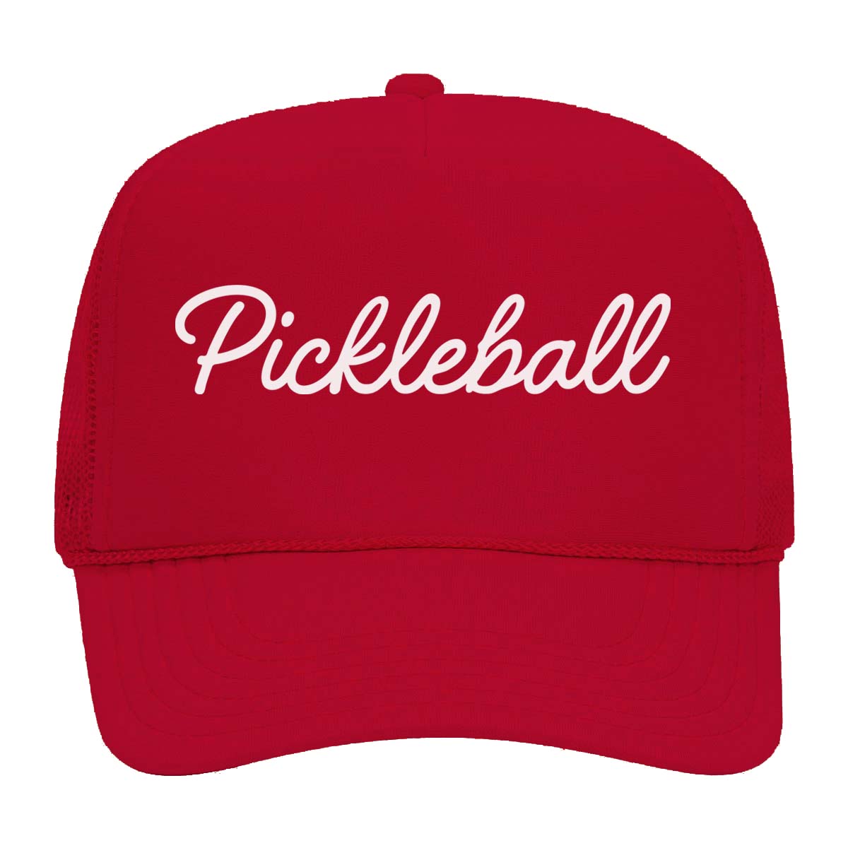 Pickleball Cursive Foam Snapback